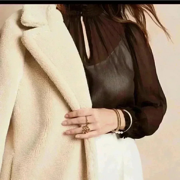 Banana Republic Smocked Neck Top - Picture 11 of 11